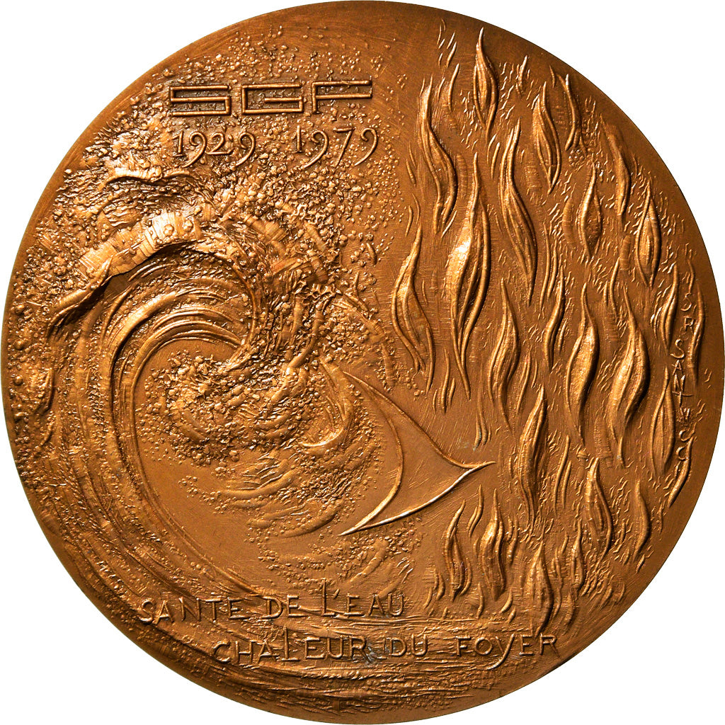 Francja, Medal, Société Générale de Fonderie, Biznes i przemysł, 1979