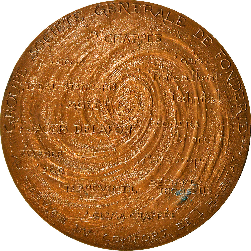 Francja, Medal, Société Générale de Fonderie, Biznes i przemysł, 1979