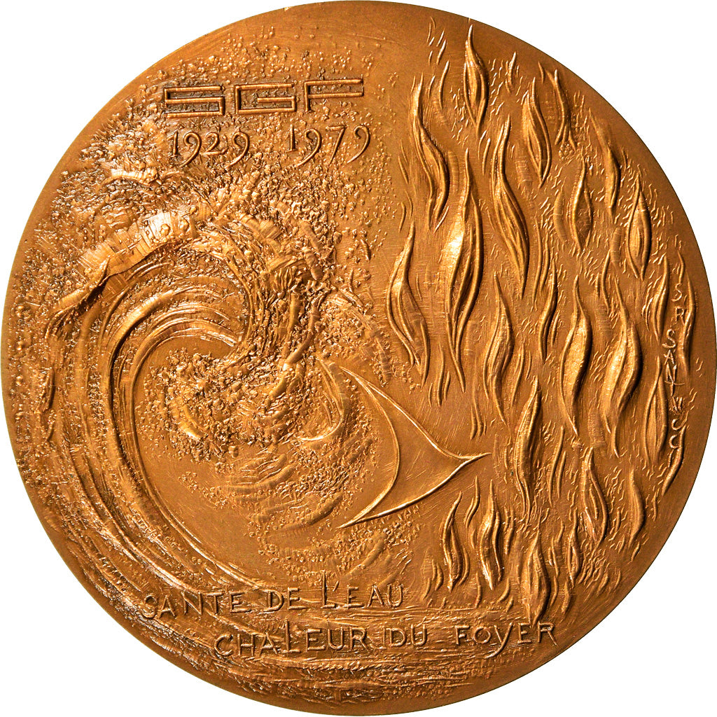 Francja, Medal, Société Générale de Fonderie, Biznes i przemysł, 1979
