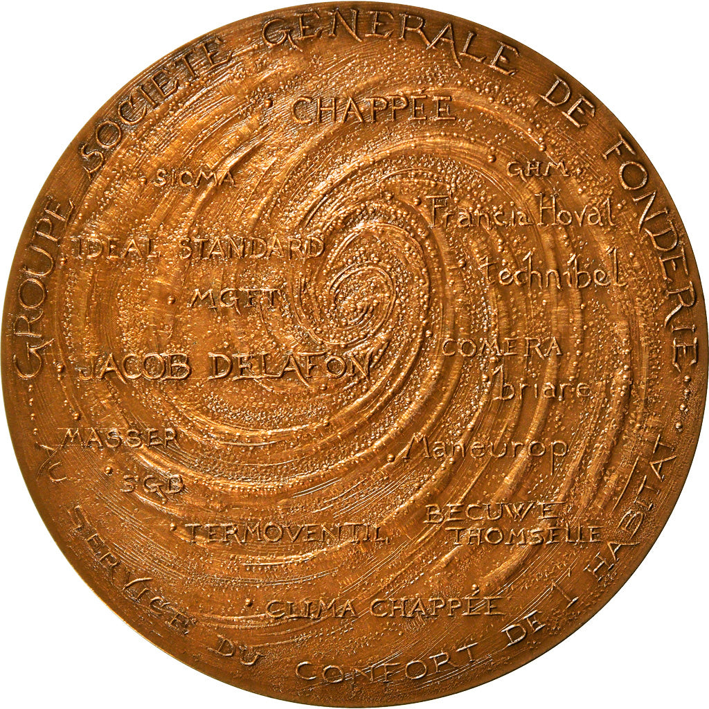 Francja, Medal, Société Générale de Fonderie, Biznes i przemysł, 1979