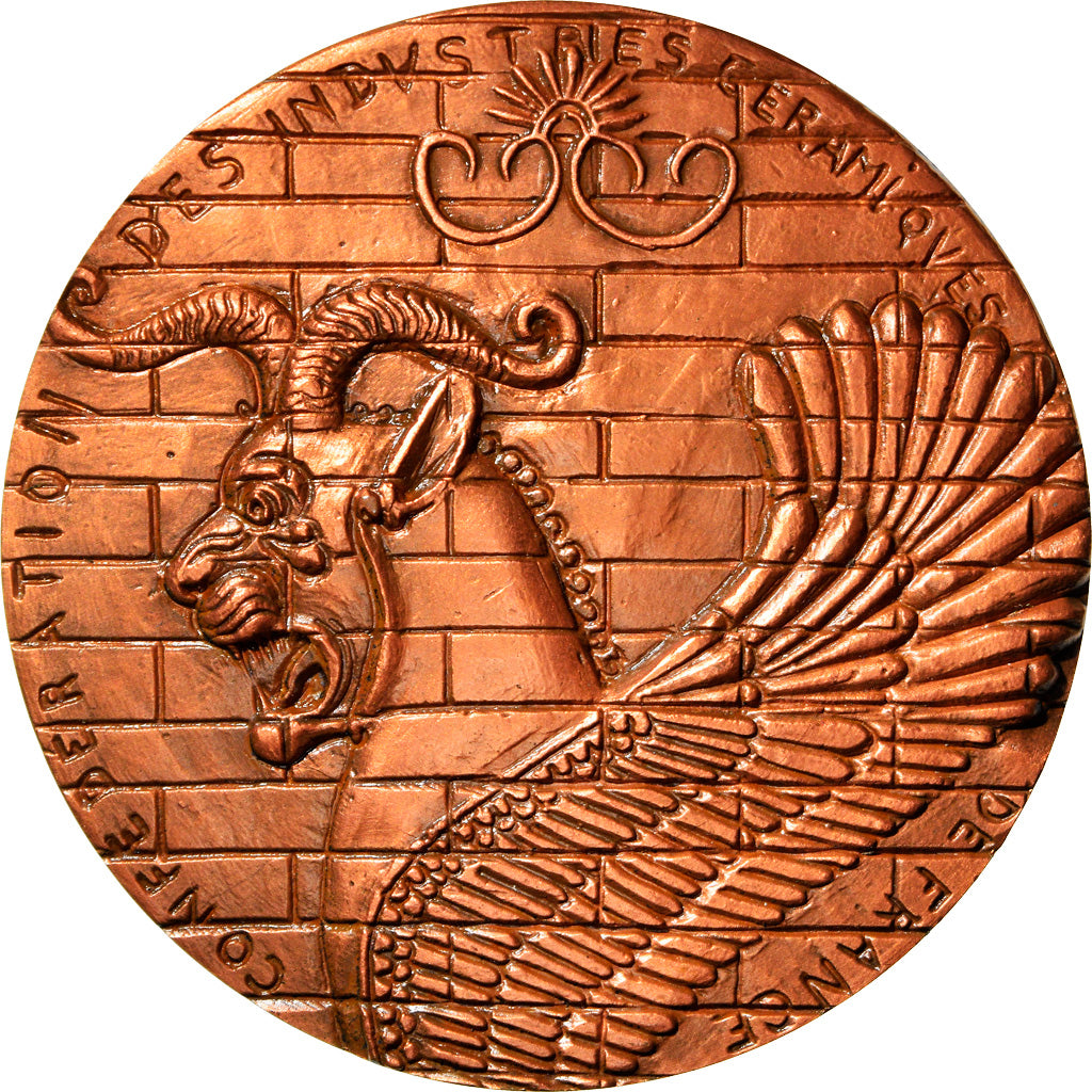 Frankrijk, Medaille, Confédération des Industries Céramiques de France, 1974