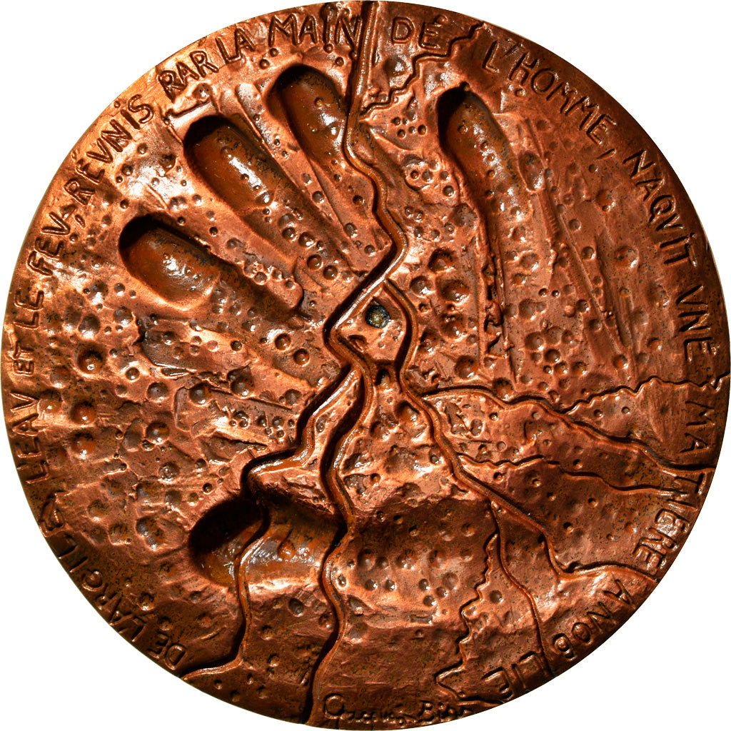 Frankrijk, Medaille, Confédération des Industries Céramiques de France, 1974