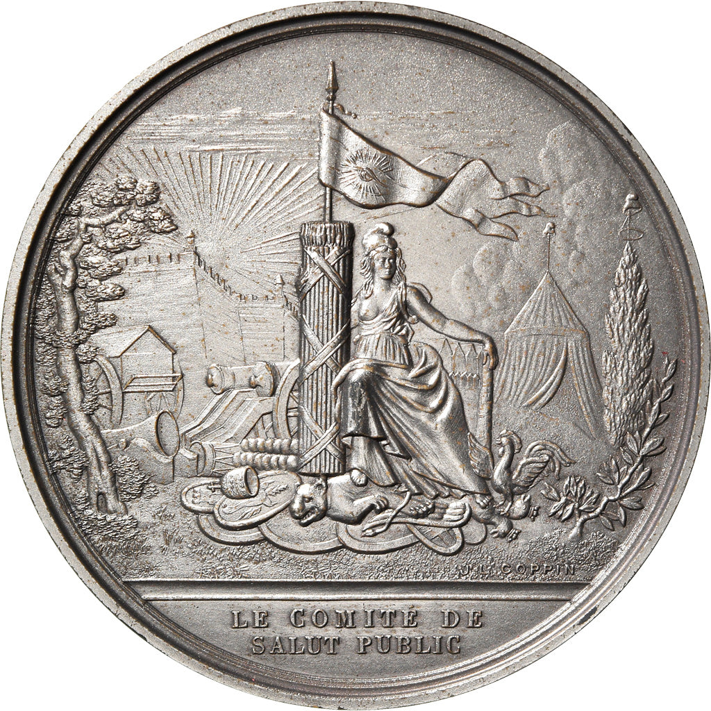 France, Médaille, Révolution Française, Comité de Salut Public, History