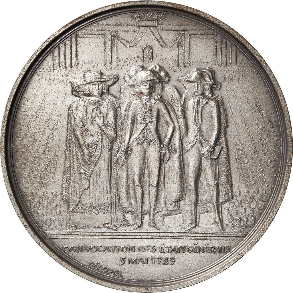 France, Medal, Révolution Française, Convocation des Etats Généraux