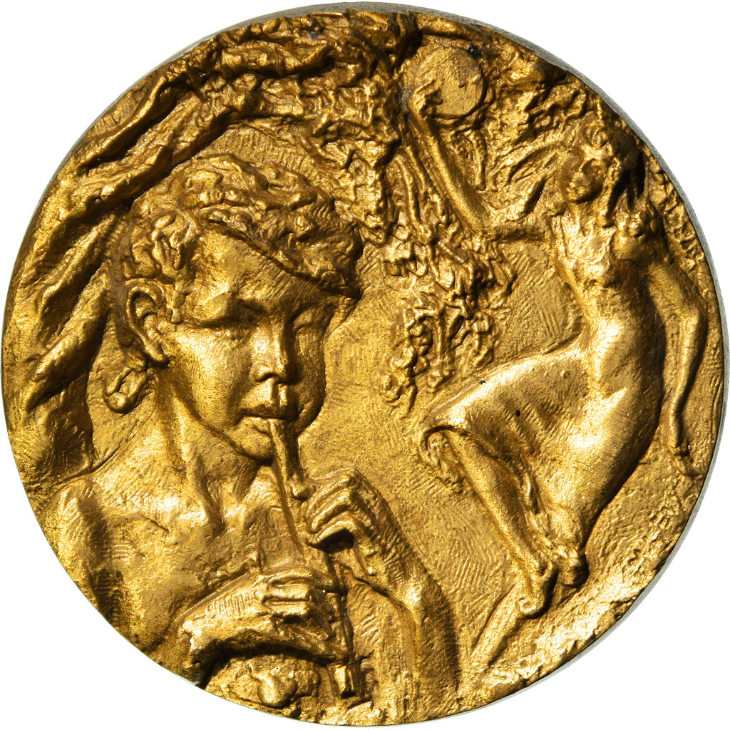 Francja, Medal, VIllages d'enfants SOS de France, 1991, AU(55-58), Bronze