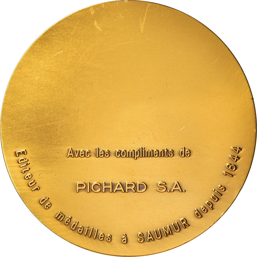 France, Médaille, Ville de Saumur, Pichard SA, Pichard, SPL, Bronze