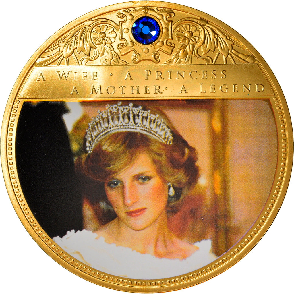 United Kingdom, Medal, Portrait of a Princess, Diana, Society, MS(65-70), Copper