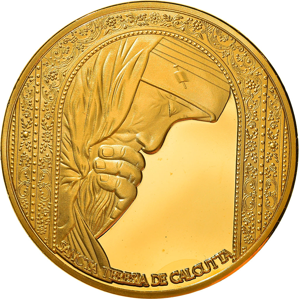 France, Médaille, Sancta Teresa de Calcutta, Religions & beliefs, FDC, Copper