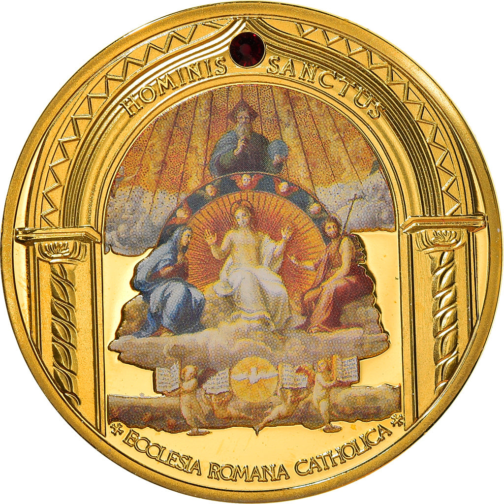France, Medal, Sanctus Hus de Petrelcina, Religions & beliefs, MS(65-70), Copper