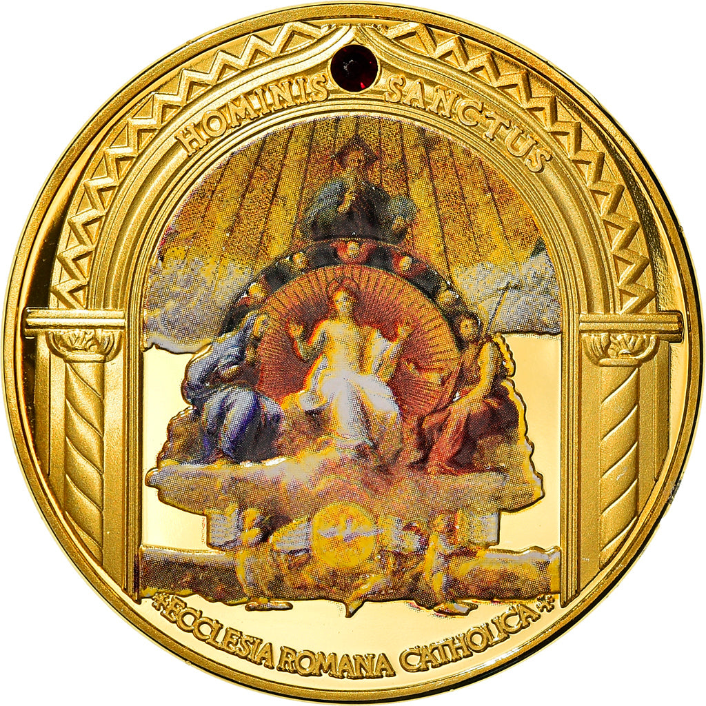 Francia, medaglia, Sancta Teresa de Calcutta, Religions & beliefs, FDC, Rame