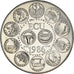 França, Medal, Ecu Europa, Marianne, Politics, 1986, Rodier, MS(65-70)