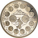France, Medal, L'Europe des XXVII, 50 ans du nouveau Franc, Politics, 2010