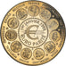 França, Medal, 1er Janvier 1999, Euro Parité, EUROPA, Politics, 1999