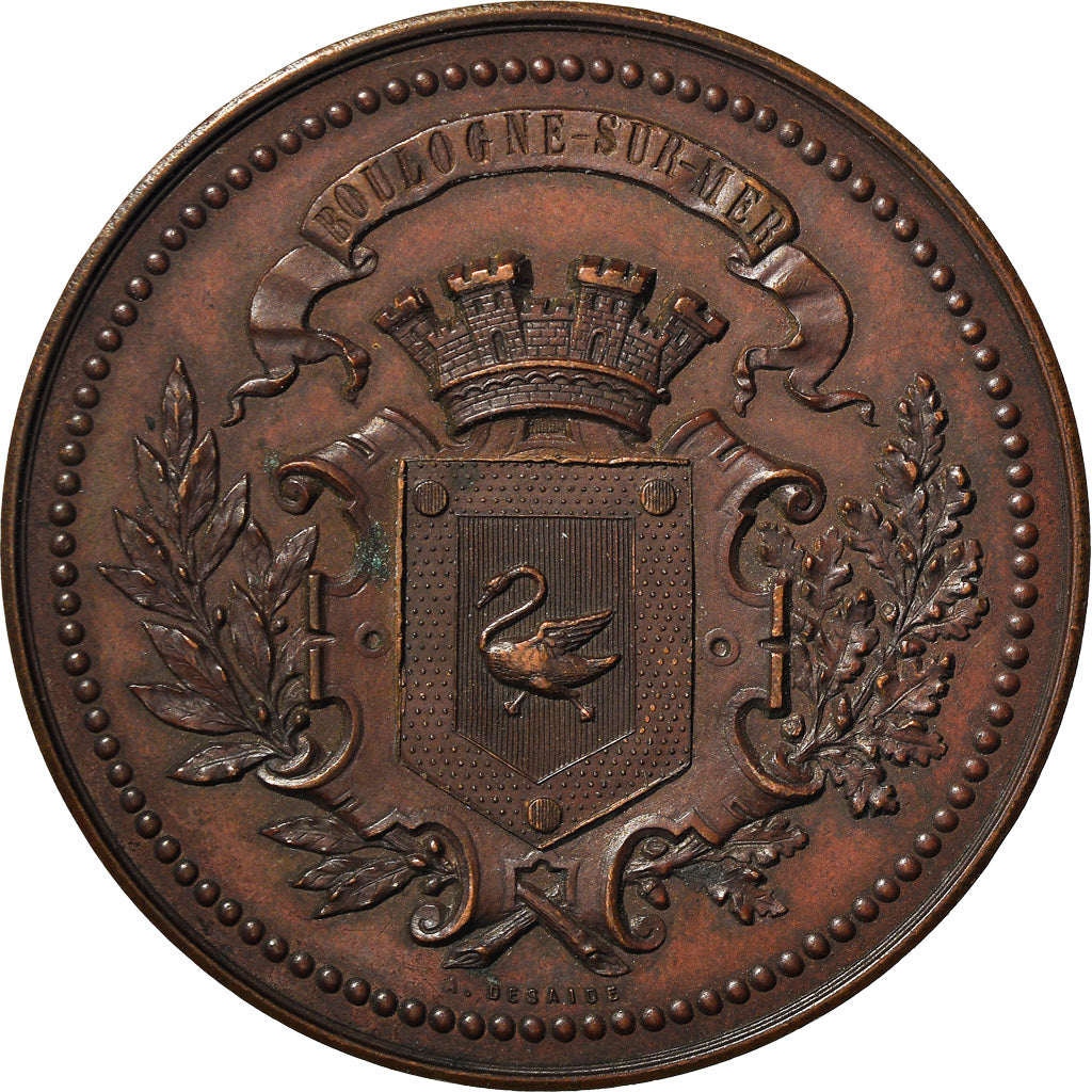 Frankreich, Medaille, Société d'Agriculture de Boulogne sur mer, Desaide, VZ