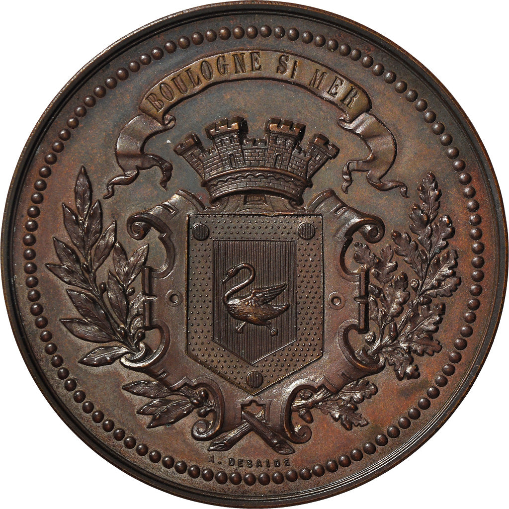 Francia, medalla, Société d'Agriculture de Boulogne sur mer, Agriculture
