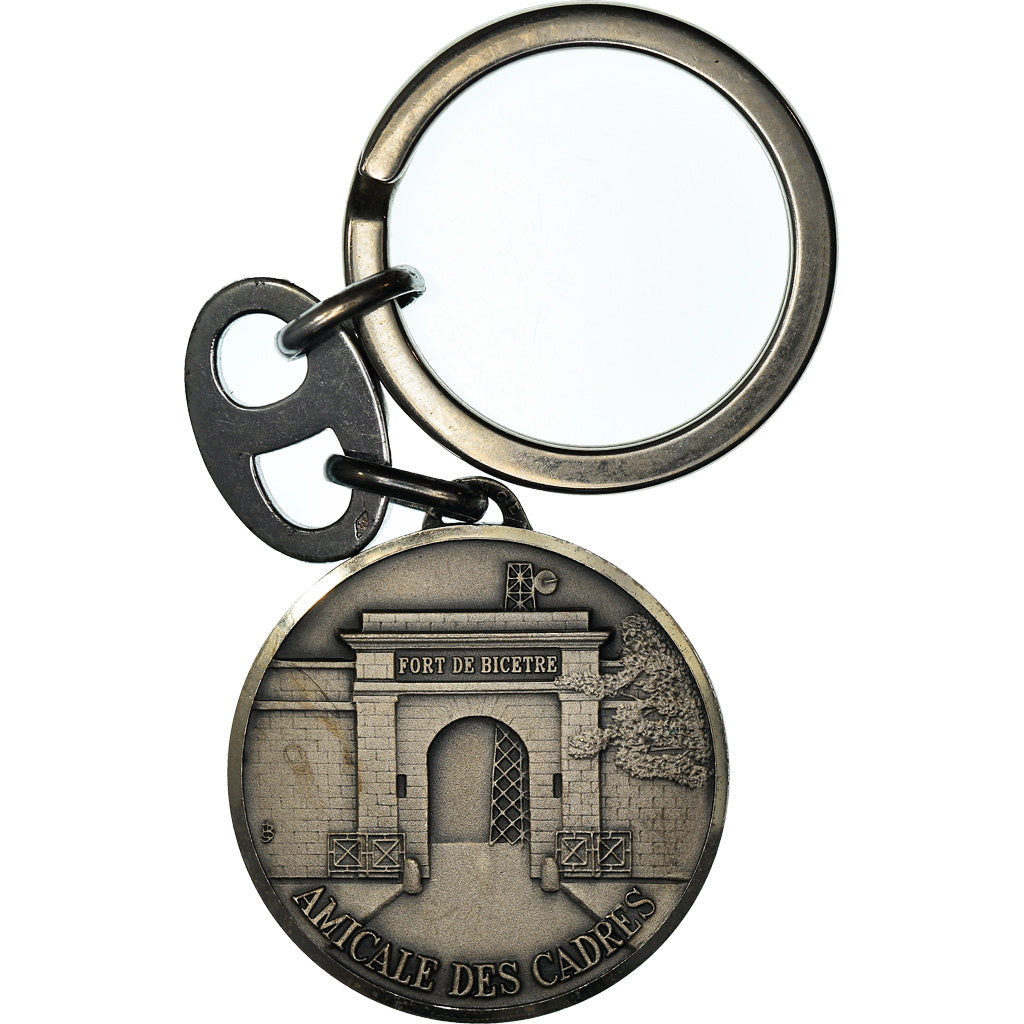 France, Medal, Porte-Clé, Amicale des Cadres, Fort de Bicêtre, 1996