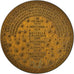Francja, medal, Banque de l'Indochine et de Suez, 1975, Brązowy, De Jaeger
