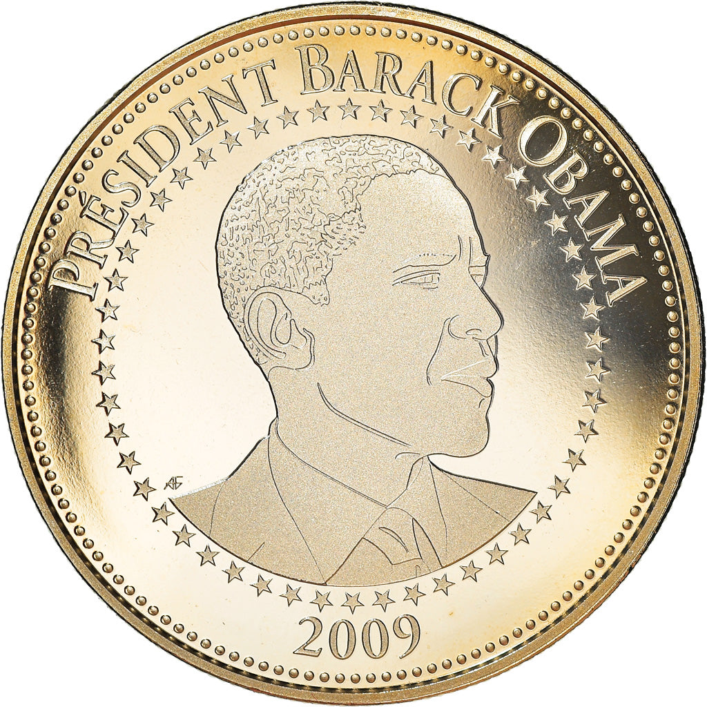Frankreich, Medaille, Les événements forts de votre vie, Président Barack