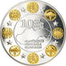 Francja, Medal, 10 Ans de l'Euro, Slovaquie, Politics, 2012, MS(65-70), Miedź