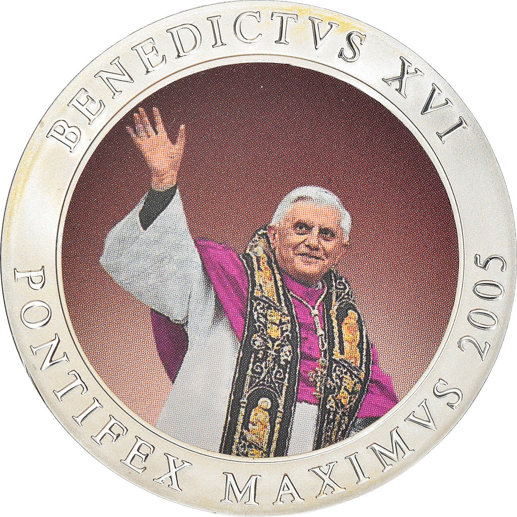 Vatican, Médaille, Le Pape Benoit XVI, Religions & beliefs, 2005, SPL+, Cuivre