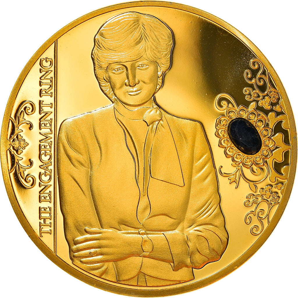 Verenigd Koninkrijk, Medaille, La Princesse Diana, The Engagement Ring