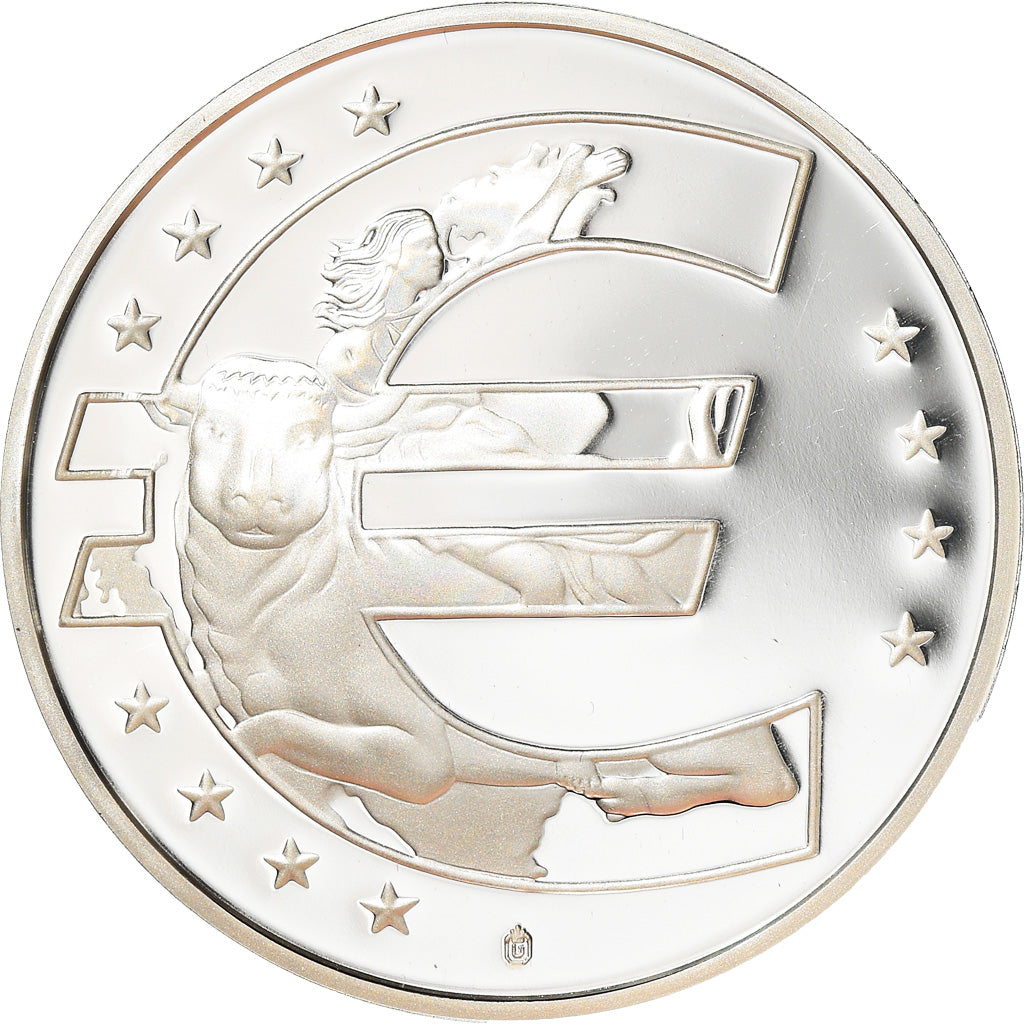 Vatican, Medal, L'Europe, Vatican, Politics, 2002, MS(65-70), Copper Plated