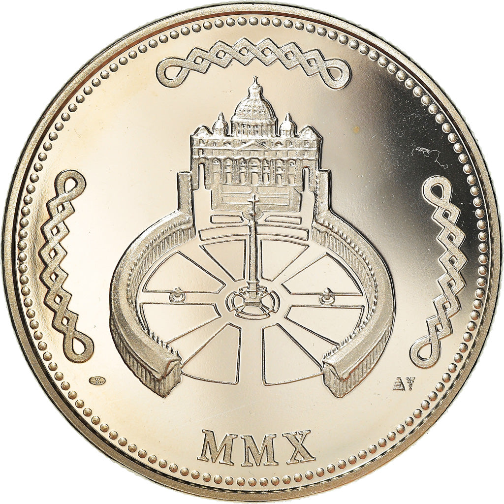 Vatican, Médaille, Le Pape Benoit XVI, Religions & beliefs, 2010, SPL, Cuivre