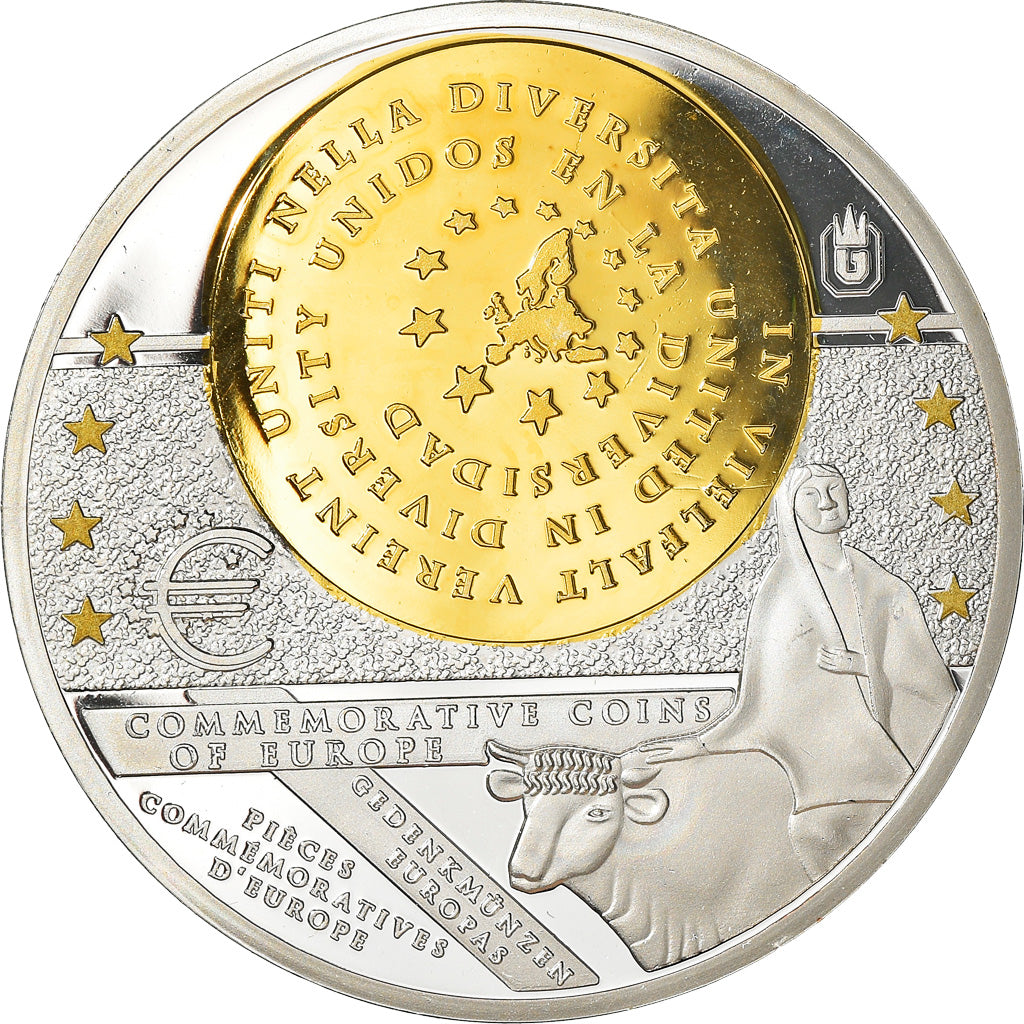 France, Medal, Pièces Commémoratives d'Europe, 2012, MS(65-70), Copper Plated