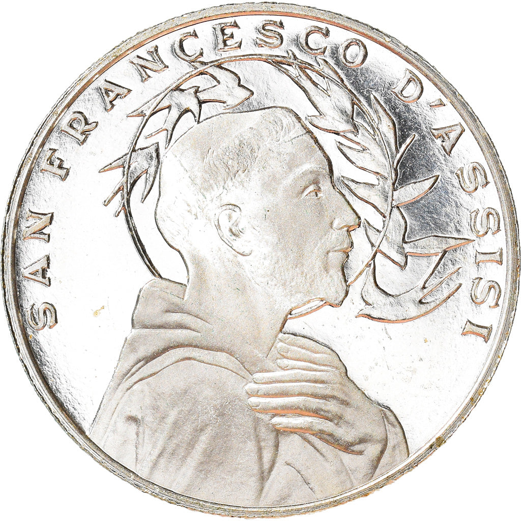 Vatican, Médaille, Jean-Paul II, Saint françois d'Assise, Religions & beliefs