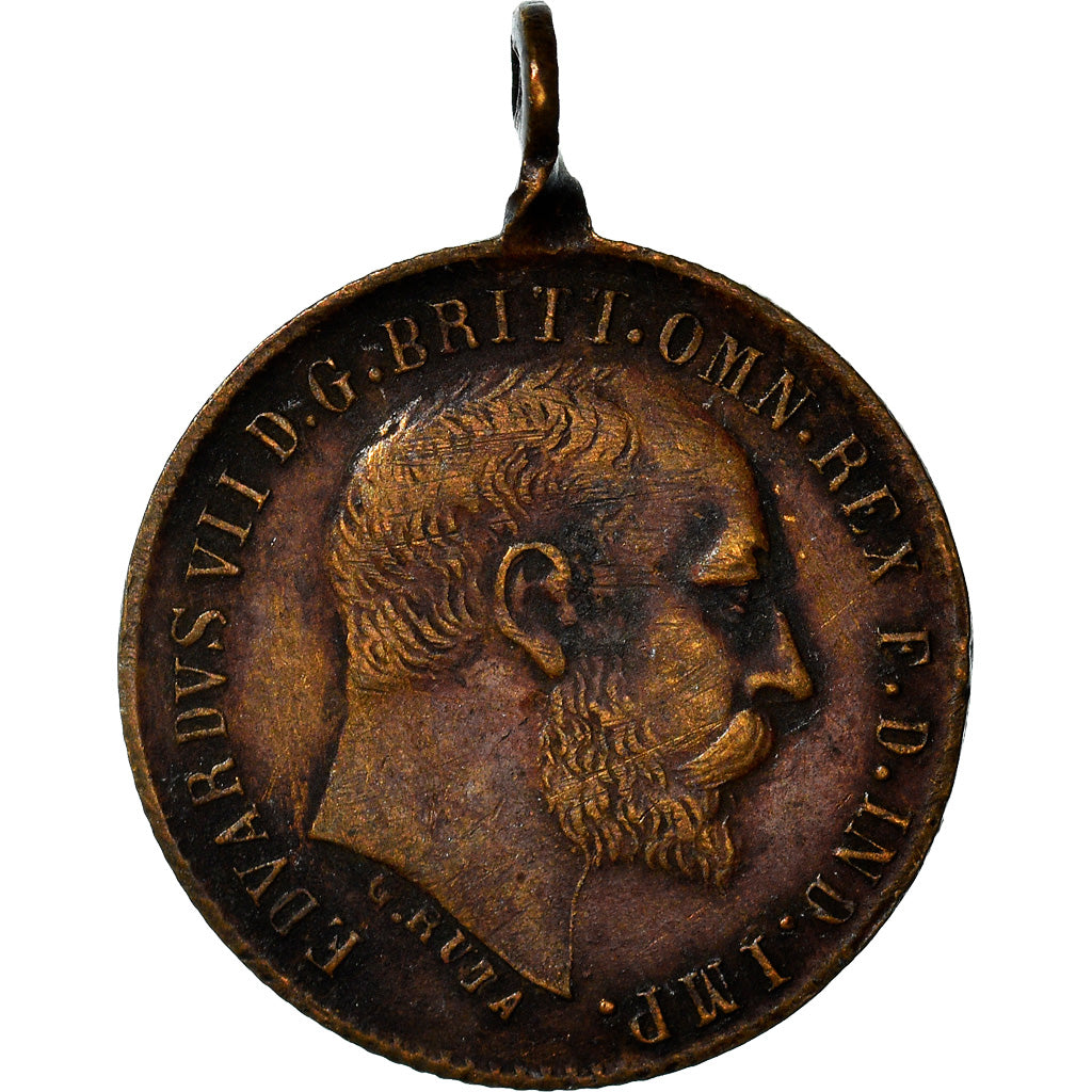 Verenigd Koninkrijk, Token, Edward VIII, 1916, Ruta, ZF, Koper