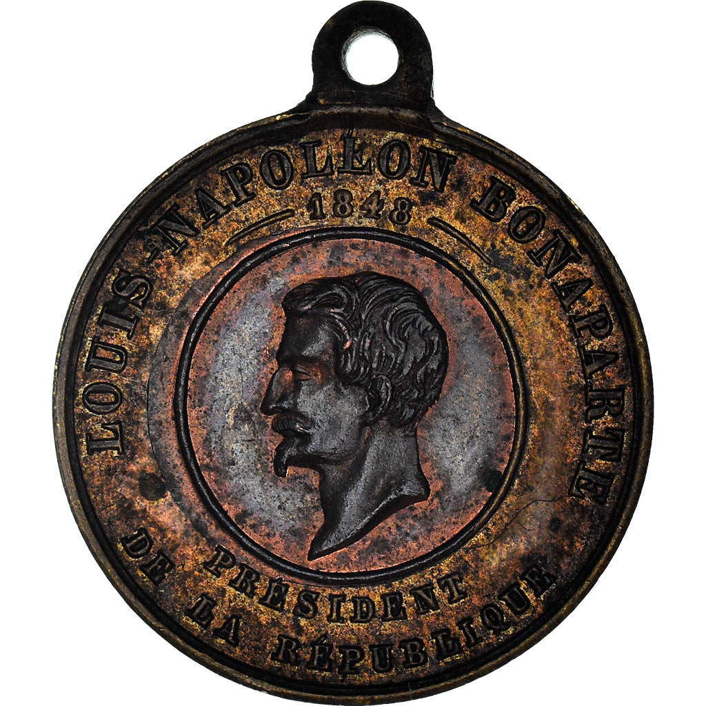 France, Medal, Louis Napoléon Bonaparte, Président de la République, History