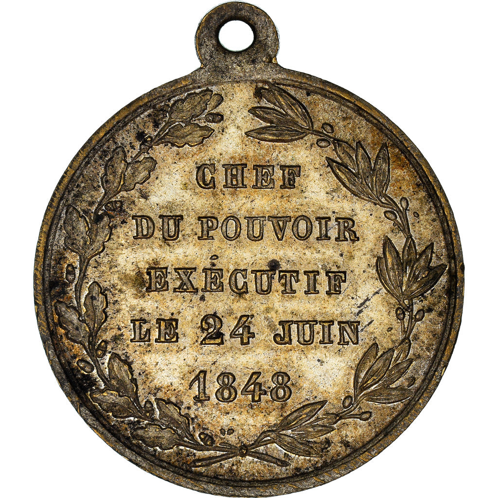 France, Medal, Général Louis Eugène CAVAIGNAC, Chef du Pouvoir Exécutif -