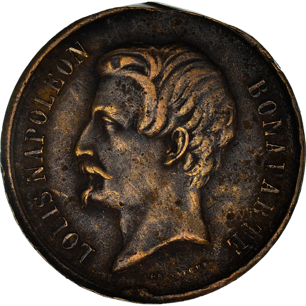 Francia, medaglia, Louis Napoléon Bonaparte, Président de la République