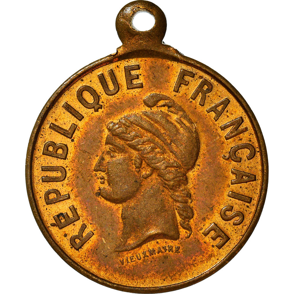 France, Medal, Gouvernement de la Défense Nationale, Politics, Society, War