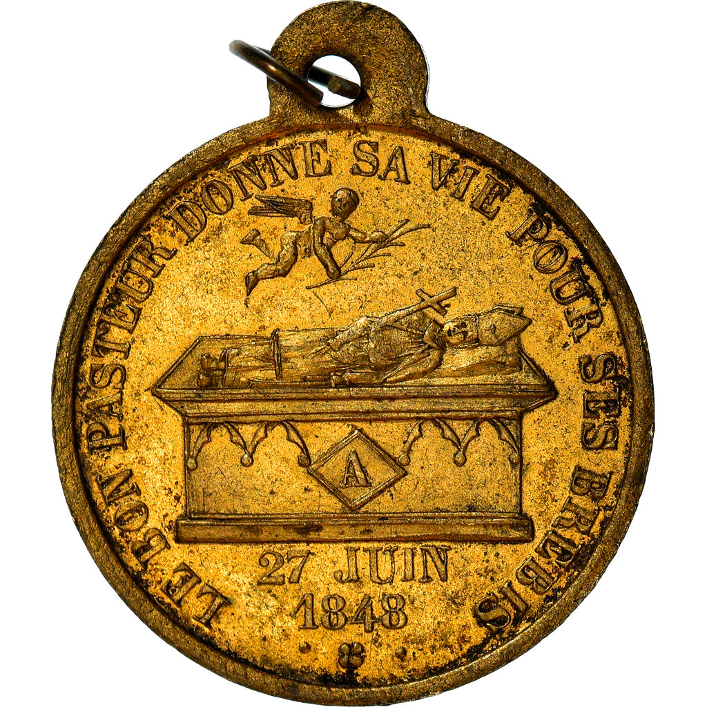 France, Médaille, Mort de Monseigneur Affre, Archevêque de Paris, History