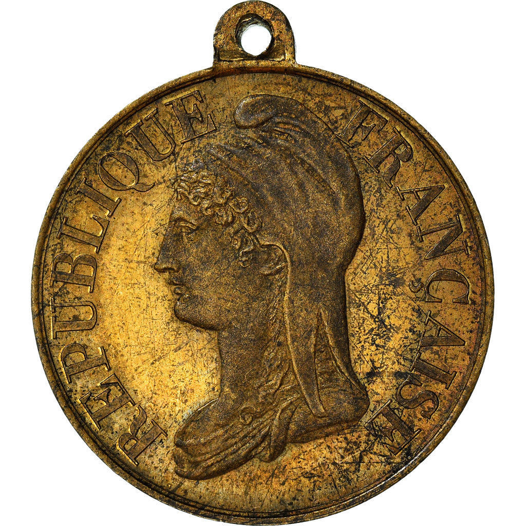 França, Medal, Révolution, Défense Héroïque de la Ville de Strasbourg