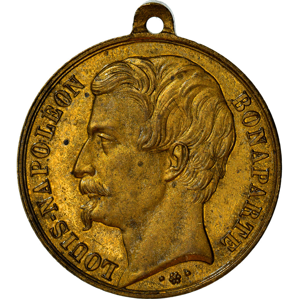 France, Médaille, Louis Napoléon Bonaparte, Président de la République