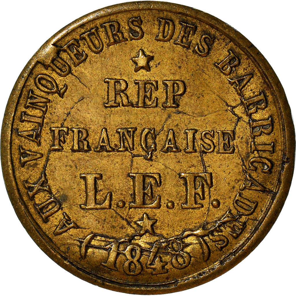 France, Medal, Ledru Rollin, Proclamation de la République, History, 1848