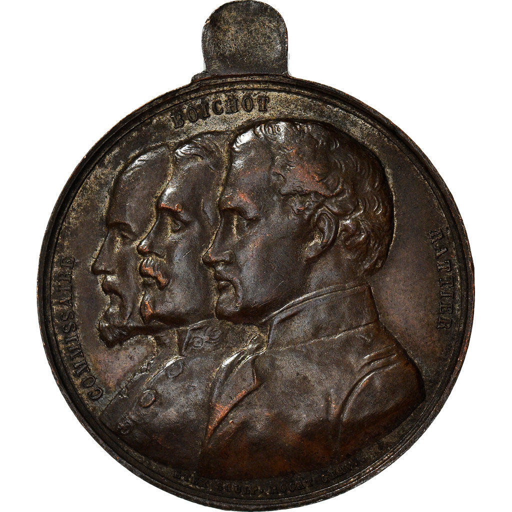 França, Medal, Segunda República Francesa, Commissaire, Boichot, Rattier