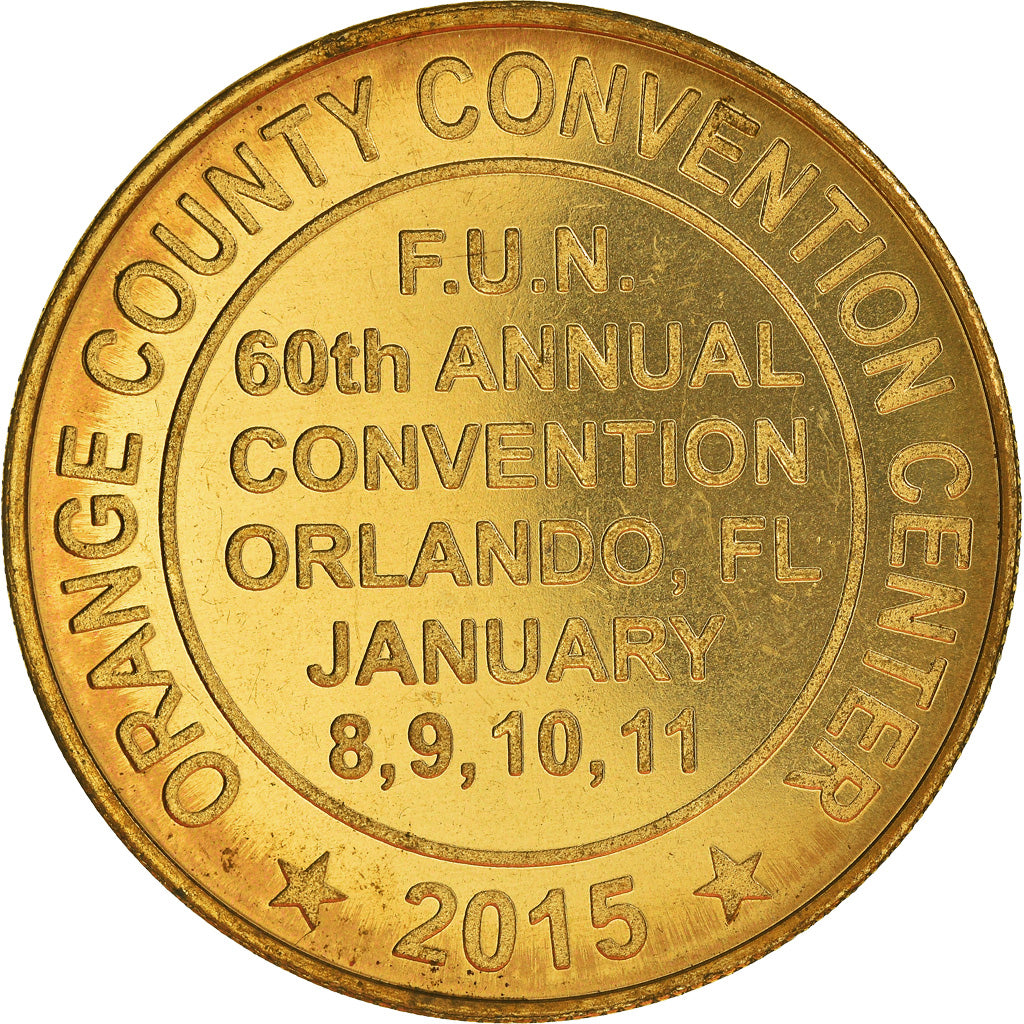 Stati Uniti d'America, Token, Orange County Convention Center, Florida, 2015