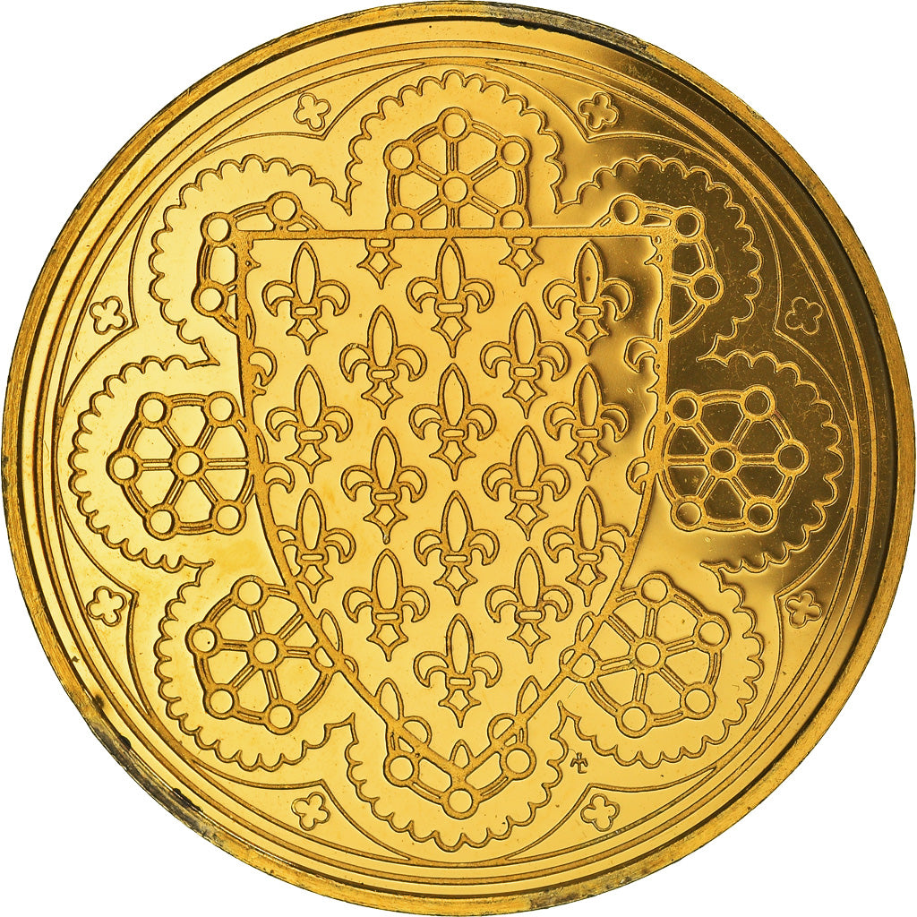 France, Médaille, Les Rois de France, Philippe V, History, SUP, Vermeil