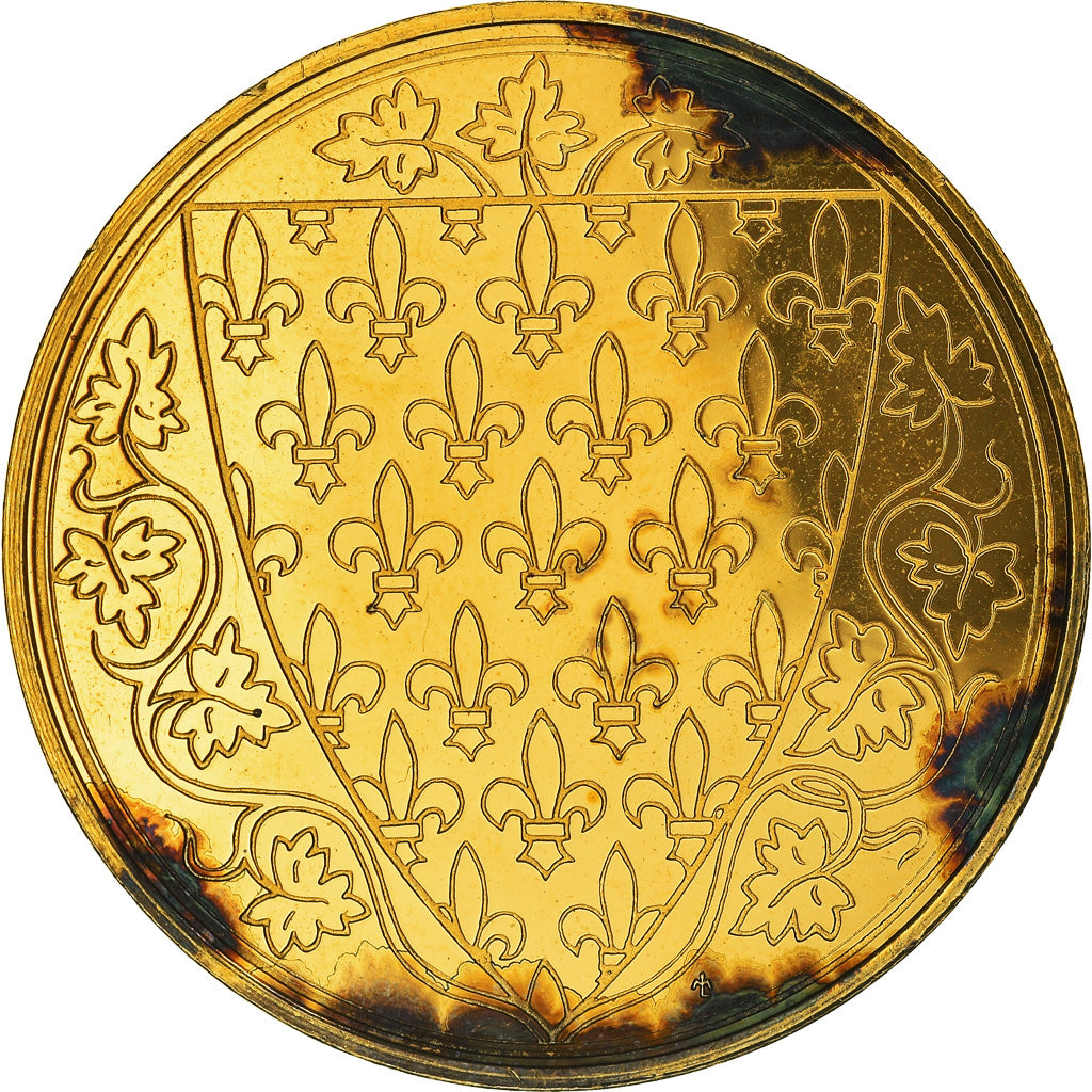 France, Médaille, Les Rois de France, Philippe III, History, SUP, Vermeil