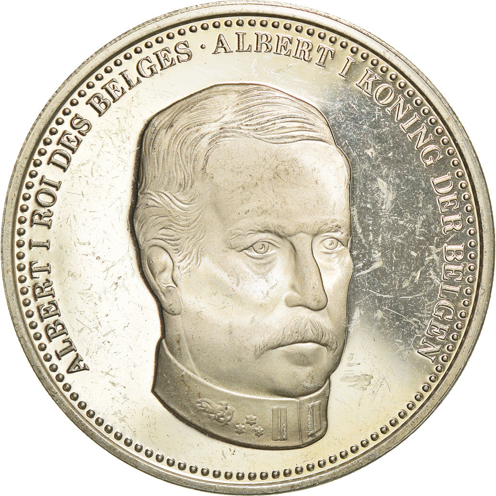Belgium, Token, Albert Ier, Roi des Belges, Politics, AU(55-58), Silver
