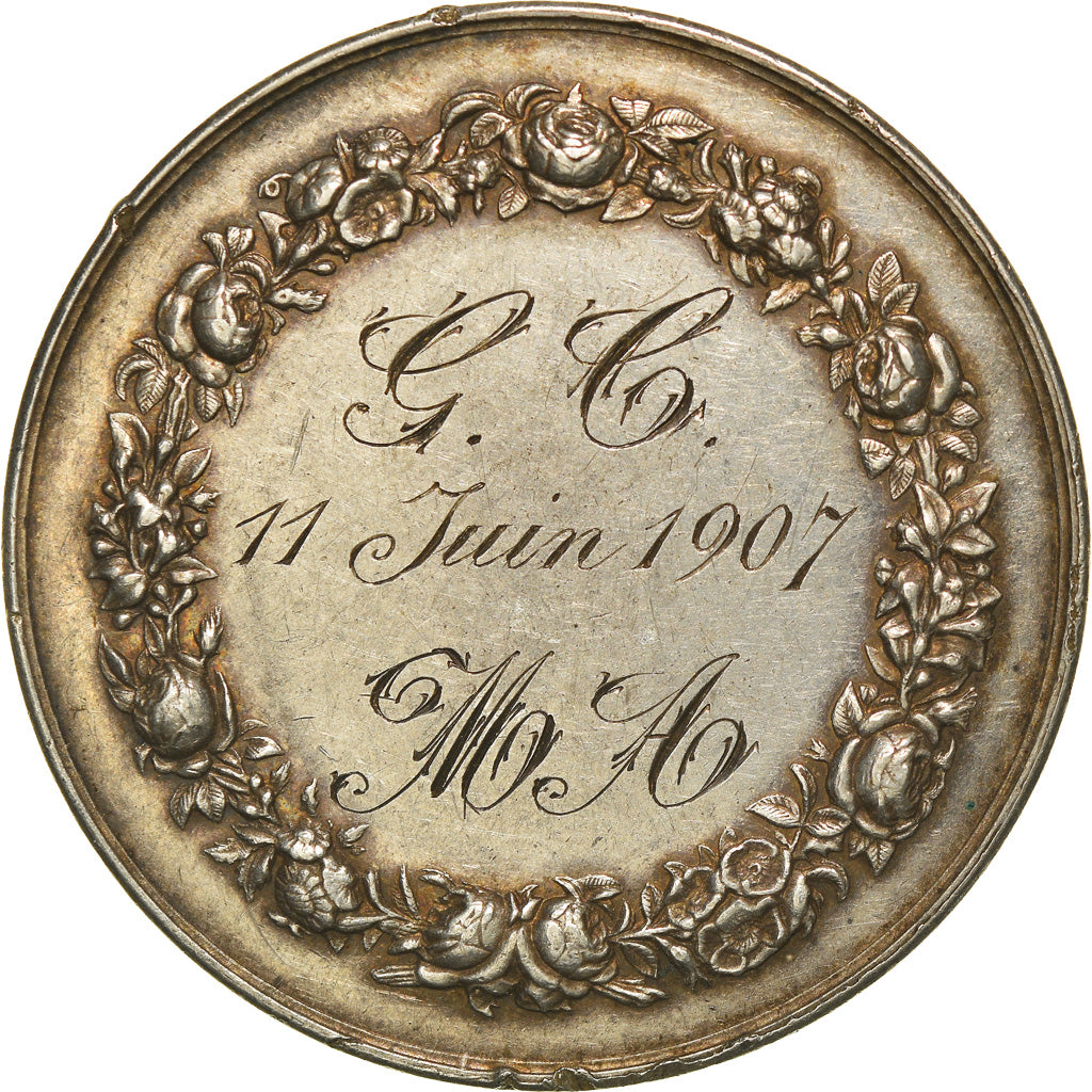 France, Médaille, Noces, Mariage, Religion, Religions & beliefs, 1907
