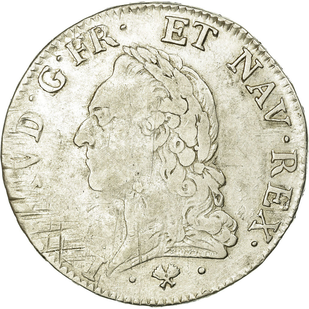 Coin, France, Louis XV, Écu à la vieille tête, Ecu, 1773, Bayonne, VF(20-25)