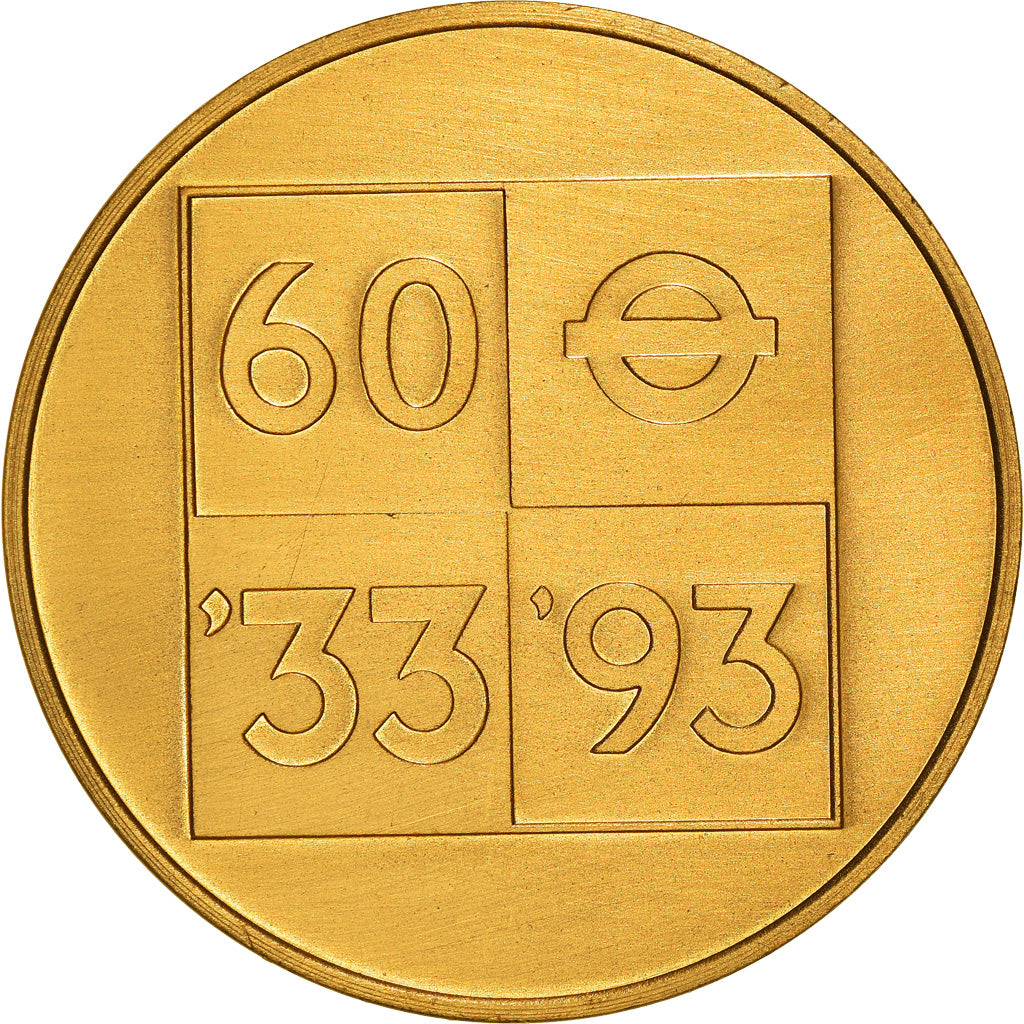 Regno Unito, medaglia, 55 Broadway, London Transport, 1993, FDC, Rame