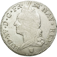 Coin, France, Louis XV, Écu à la vieille tête, Ecu, 1772, Limoges, F(12-15)