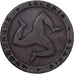 Coin, Isle of Man, 1/2 Penny, 1831, EF(40-45), Copper, KM:Tn21.1