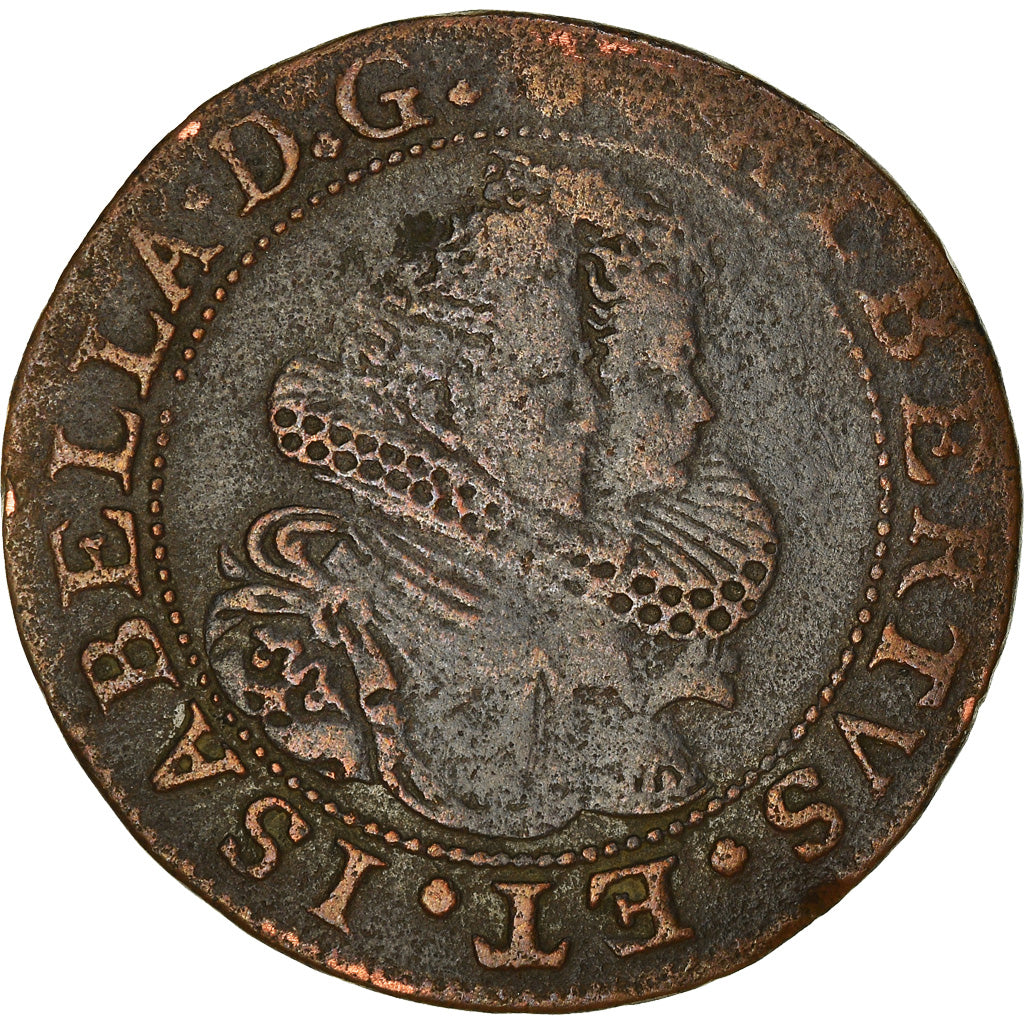 Pays-Bas espagnols, Jeton, Royal, Albert et Isabelle, Bruxelles, History, 1620