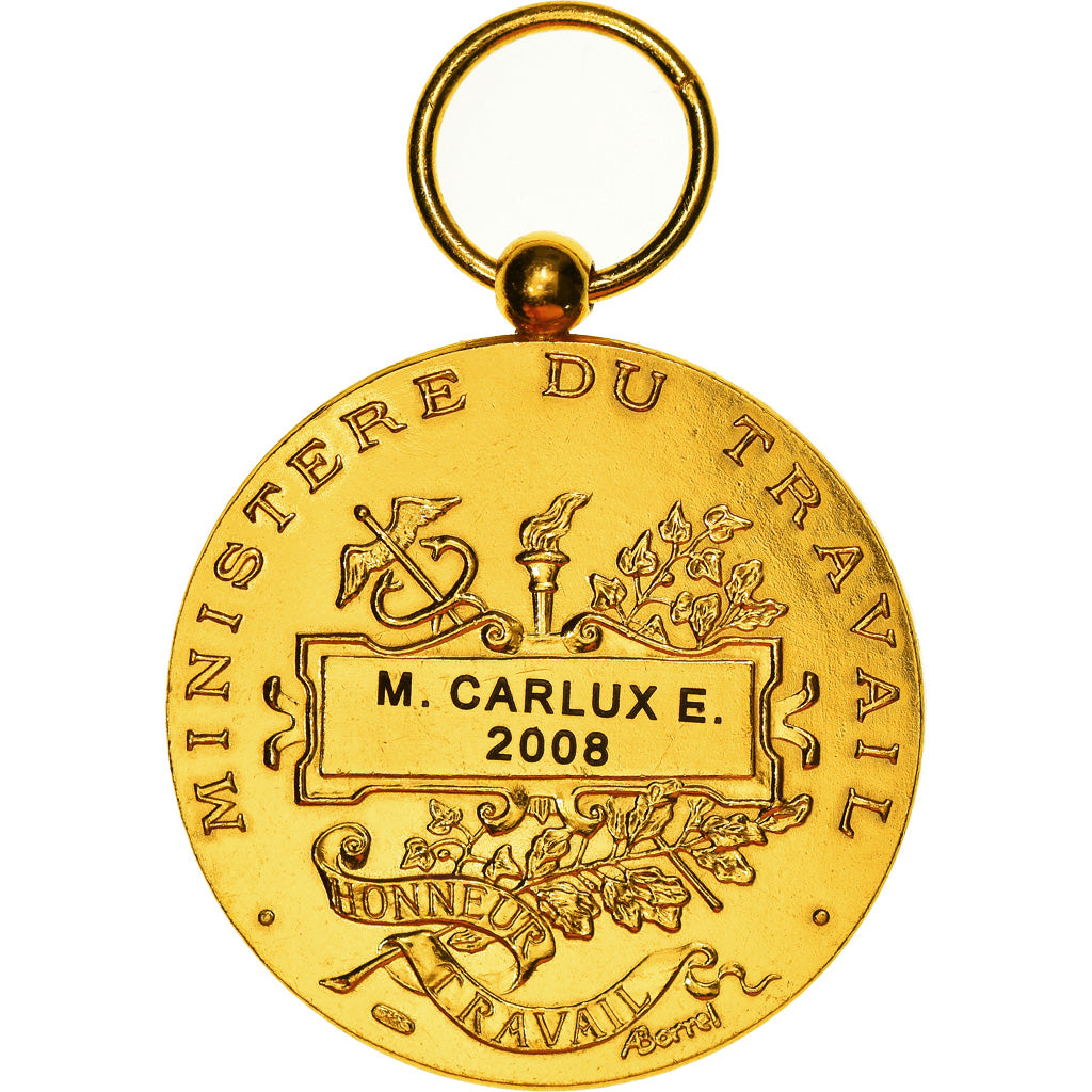 Frankrijk, Médaille d'honneur du travail, Medaille, 2008, Excellent Quality